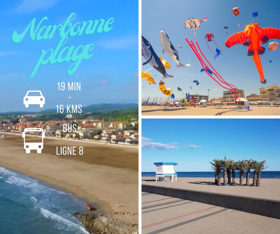 Le Spacieux Anatole, T3 Bis, Centre Ville Ναρμπόν Εξωτερικό φωτογραφία